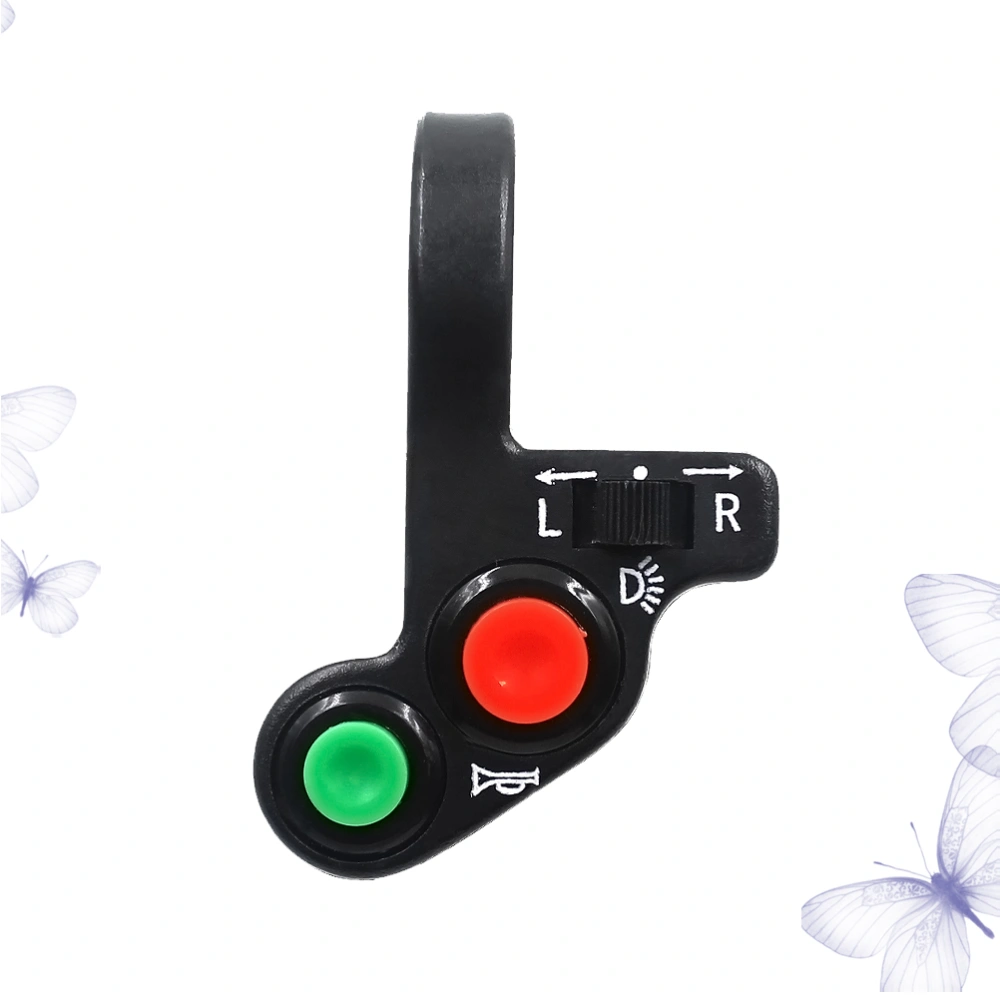 Motorcycle ATV Bike Scooter Switch Horn Turn Signal On/Off Light Motorcycle Switch Flameout Switch