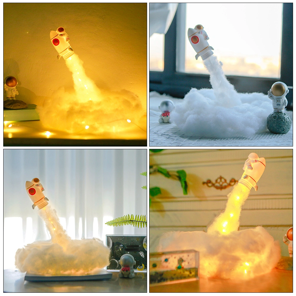 Astronaut Night Light DIY Crafting Night Light Baby Kids Room Nursery Lamp Decor