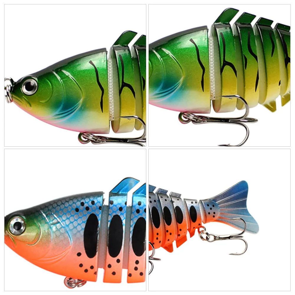 4pcs Life-like Fishing Lures Fishing Accessories Fishing Baits Fishing Supplies