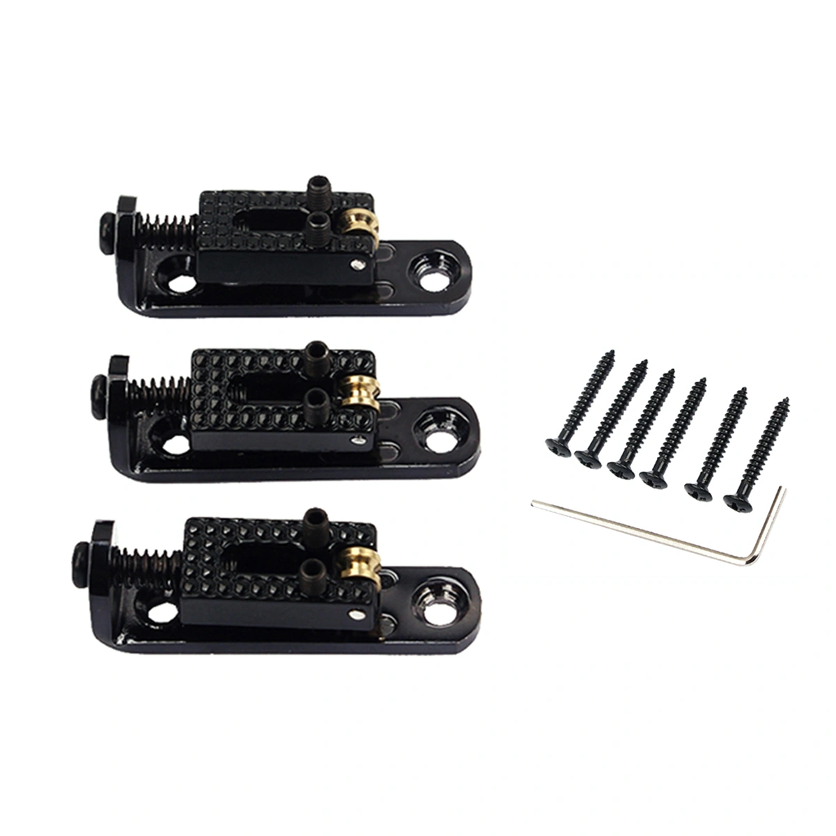 Guitar Parts Guitar Bridge for Bass Guitar (Black)