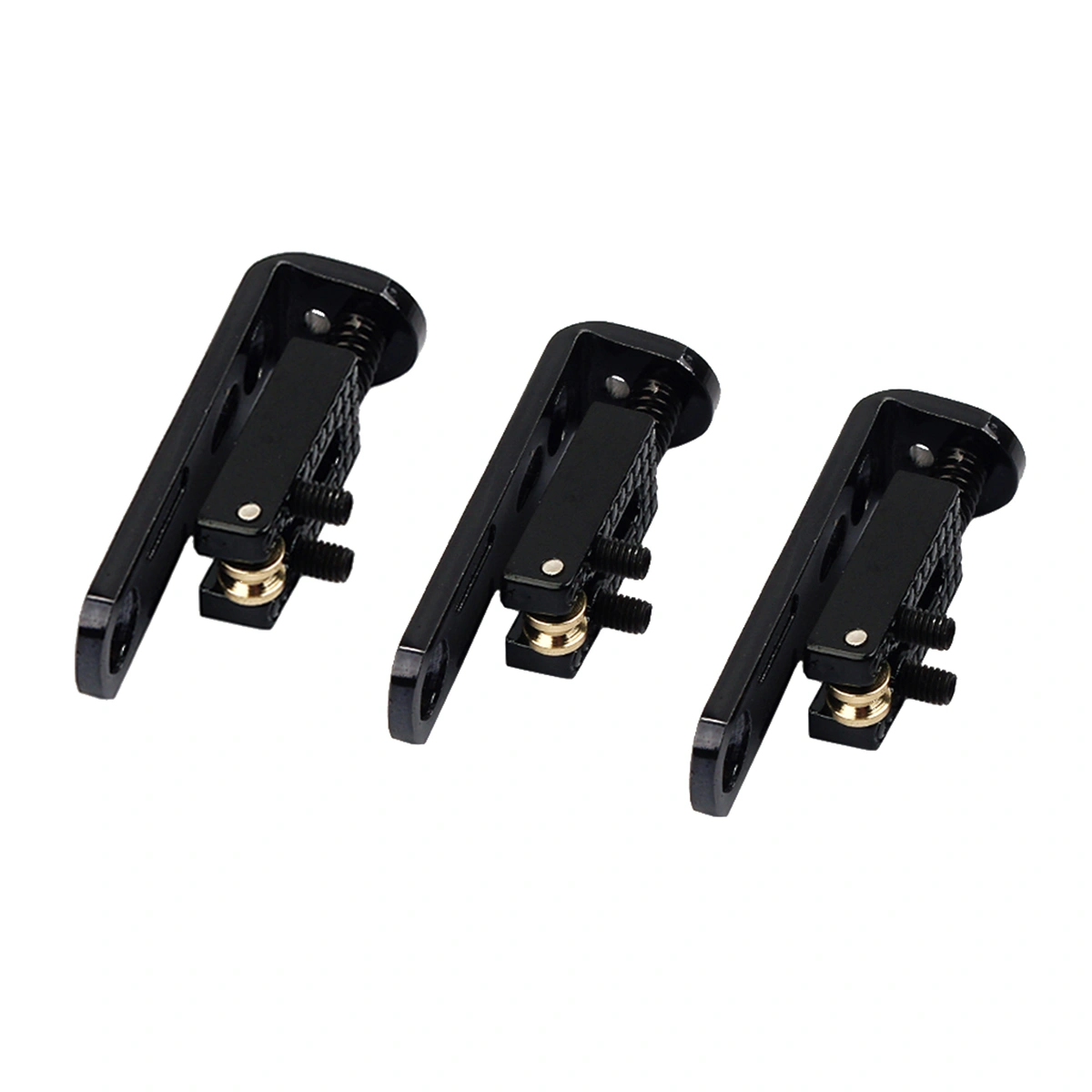 Guitar Parts Guitar Bridge for Bass Guitar (Black)
