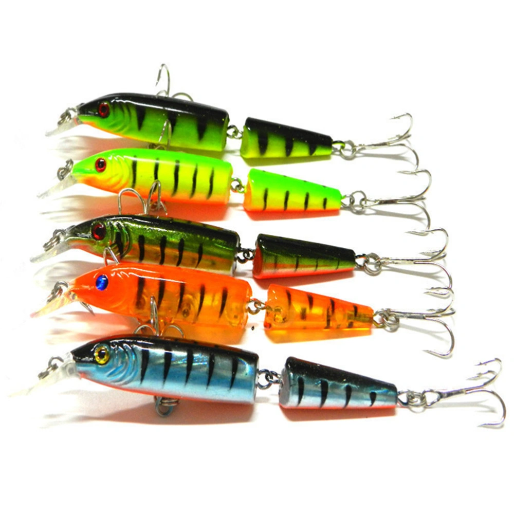 10.5cm/9.6g Artificial Fait Fish Bait Lures Hook Fishing Accessories (Random Color)