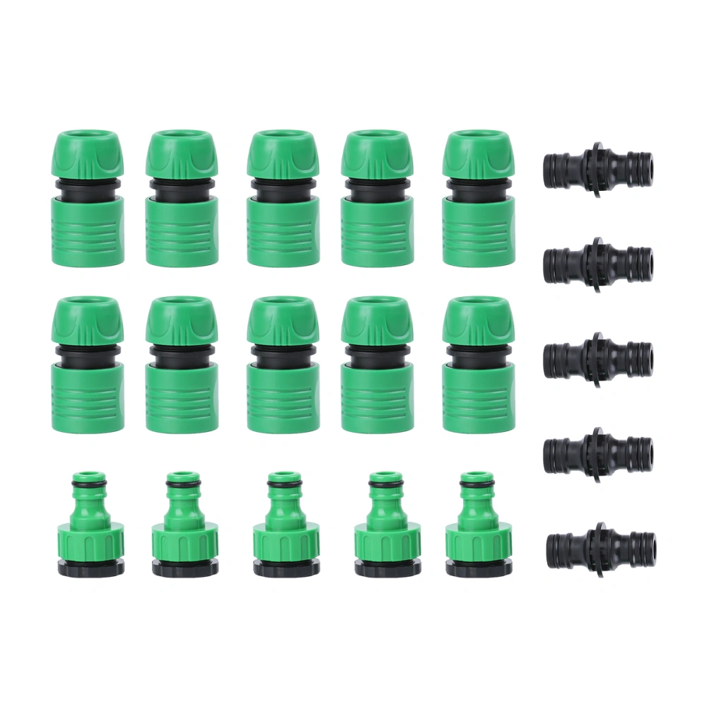 1 Set of Water Pipe Connection Garden Watering Hose Quick Connector Tube Supply