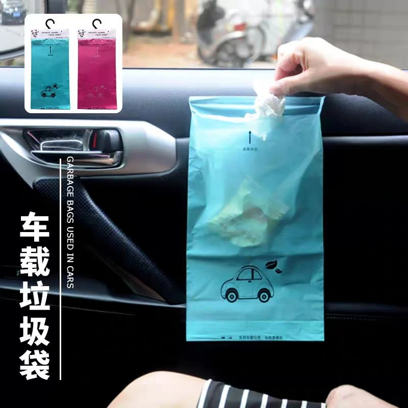 50Pcs Self Adhesive Vomit Bags Car Trash Bags Disposable Vomit Bags Stick-on Vomit Bags