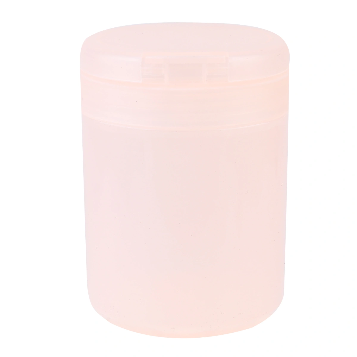 Cotton Swab Storage Box Cotton Storage Cylinder for Easy Organization on Bathroom Counters or Vanity Tables(Orange)