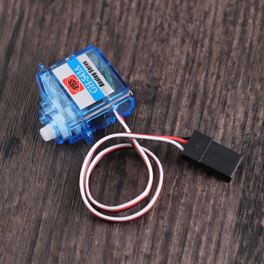 Professional 4.3g Mini Plastic Gear Analog Servo for RC Helicopter /Airplane