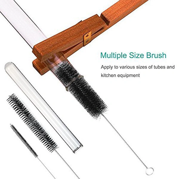 10pcs Nylon Tube Brushes Straw Set for Drinking Straws / Glasses / Keyboards / Jewelry Cleaning