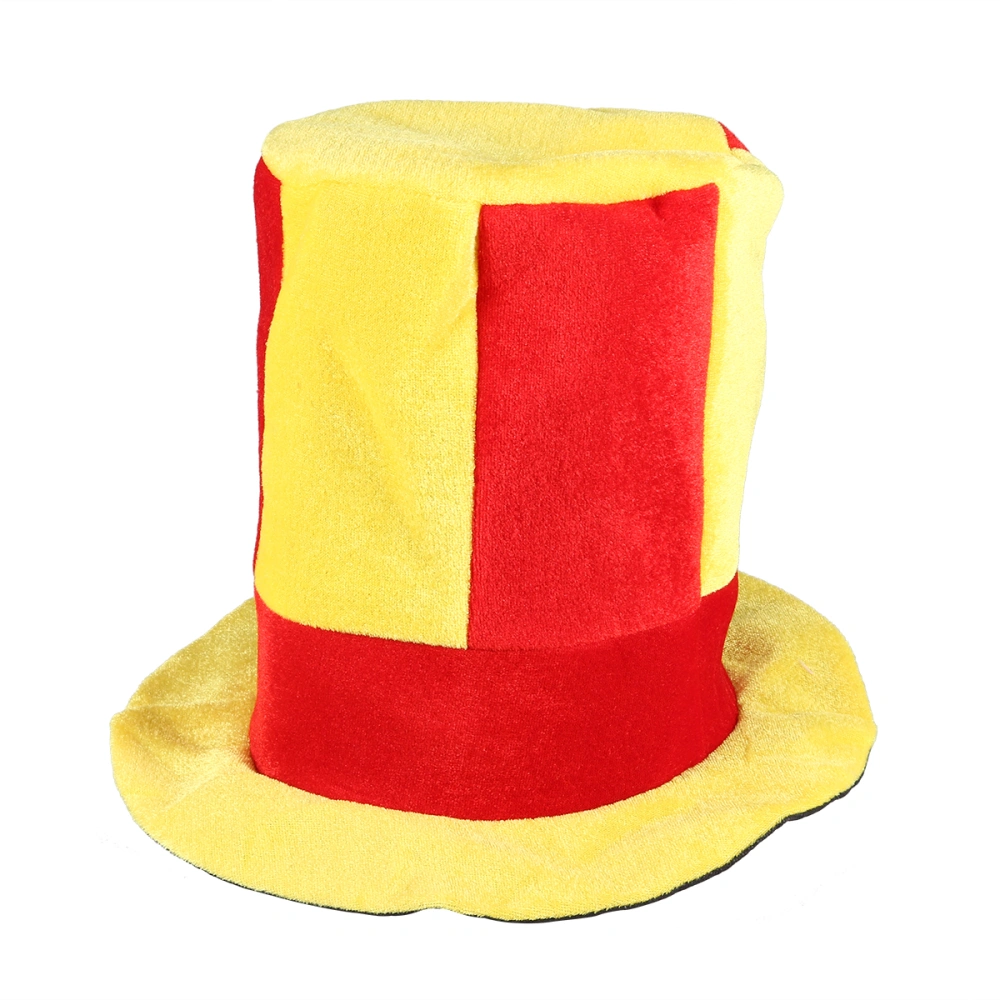 Chic Clown Hat Holiday Cosplay Stage Performance Hat Party Decor Costume Accessories for Ball Festival (xcm-N)