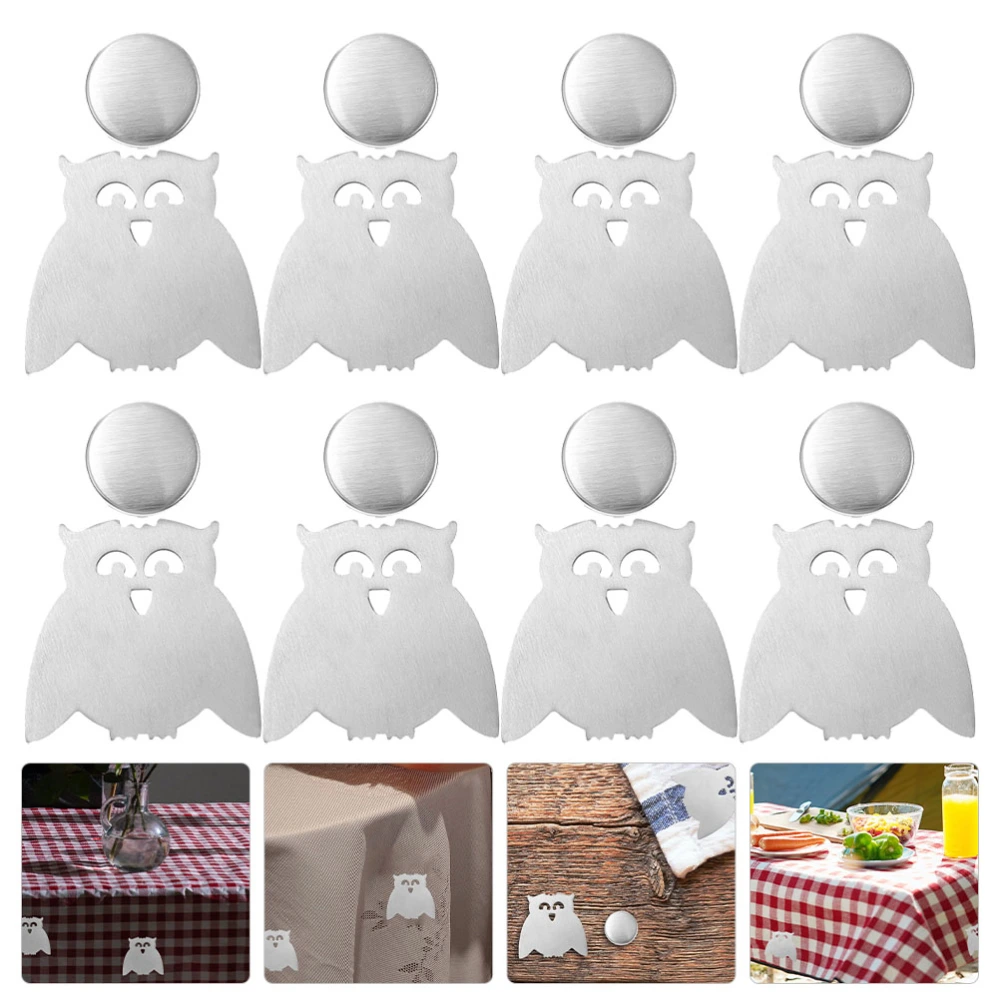 1 Set of Durable Windproof Magnetic Tablecloth Charms Magnetic Tablecloth Weights