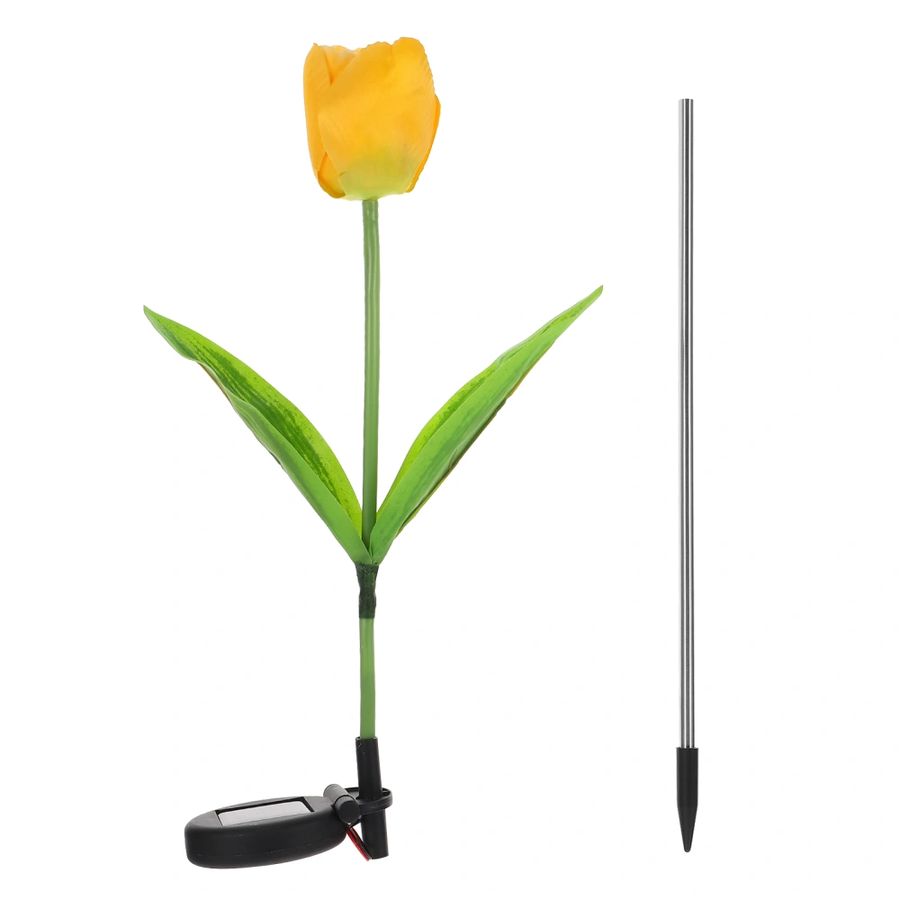 Tulip Lawn Light Creative LED Flower Shape Solar Lamp Outdoor Decorative Lamp