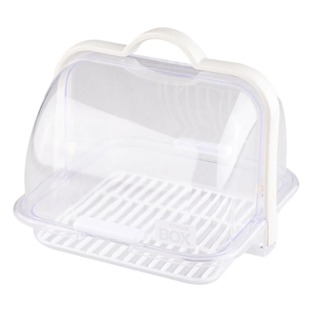 1Pc Milk Bottle Draining Rack Bread Tableware Storage Box Portable Cleaning Box