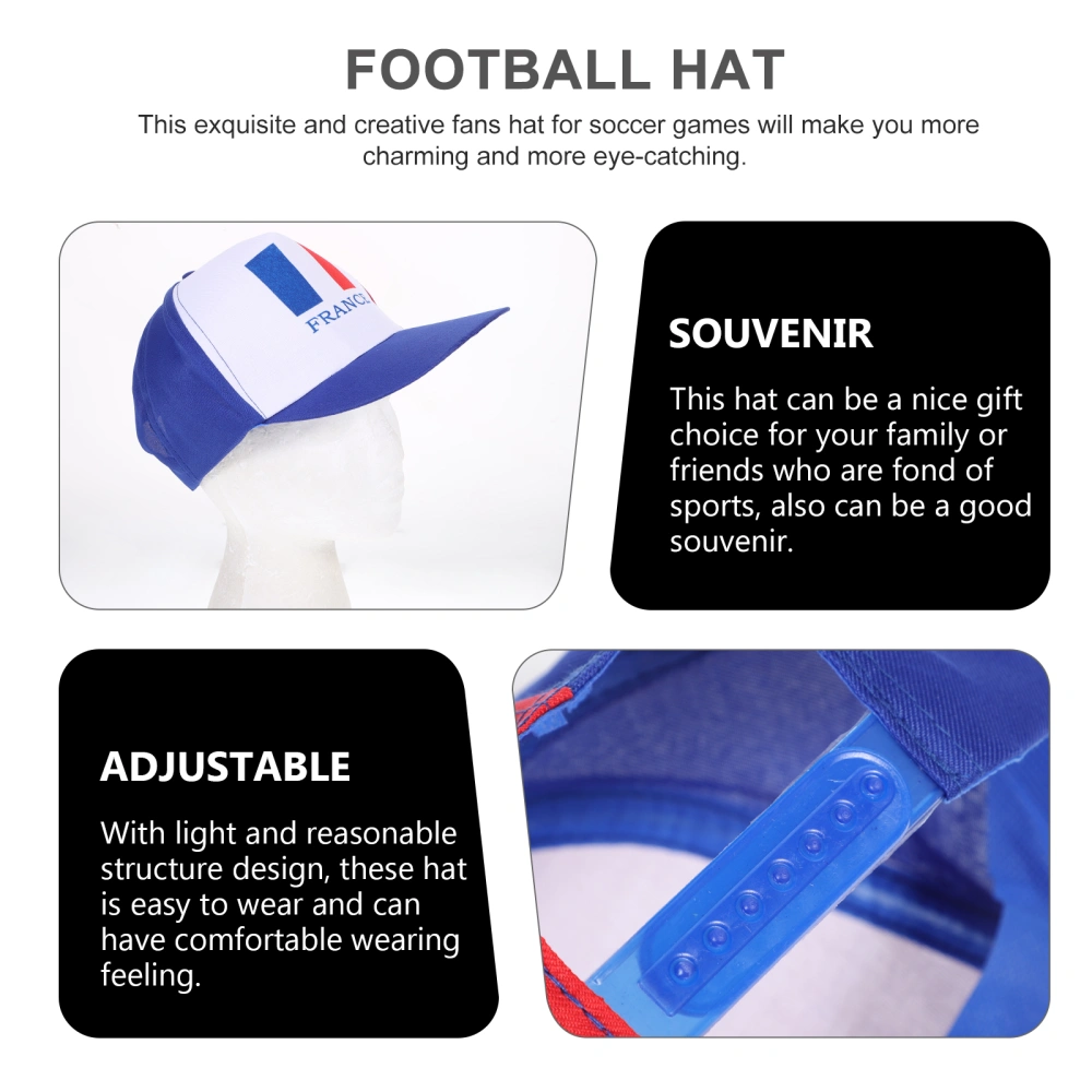 Soccer Hat Sports Competition Caps Worldwide Football Game Cheering Hat Prop