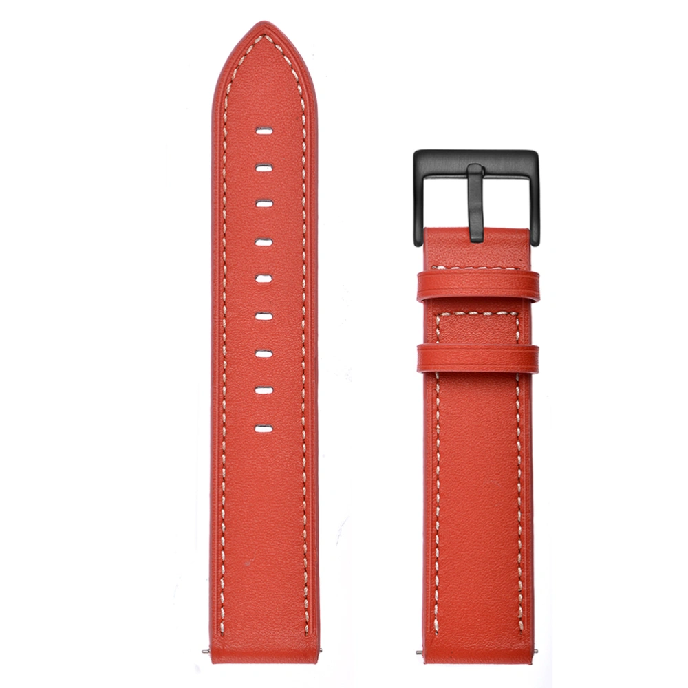 Creative Watch Band Watch Replacement Strap Wrist Watch Strap Watch Accessories Compatible for Huami (Red)