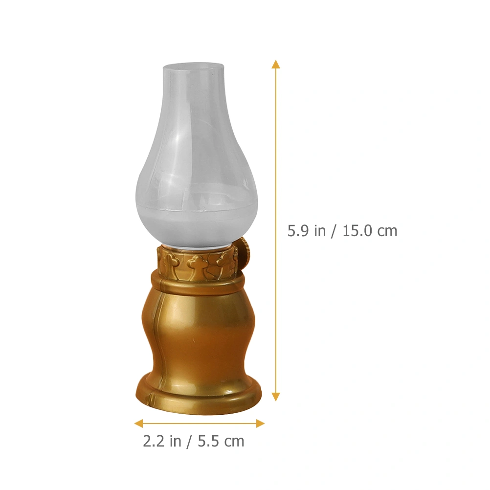 LED Kerosene Lamp Retro Style Decorative Light LED Kerosene Lamp Ornament