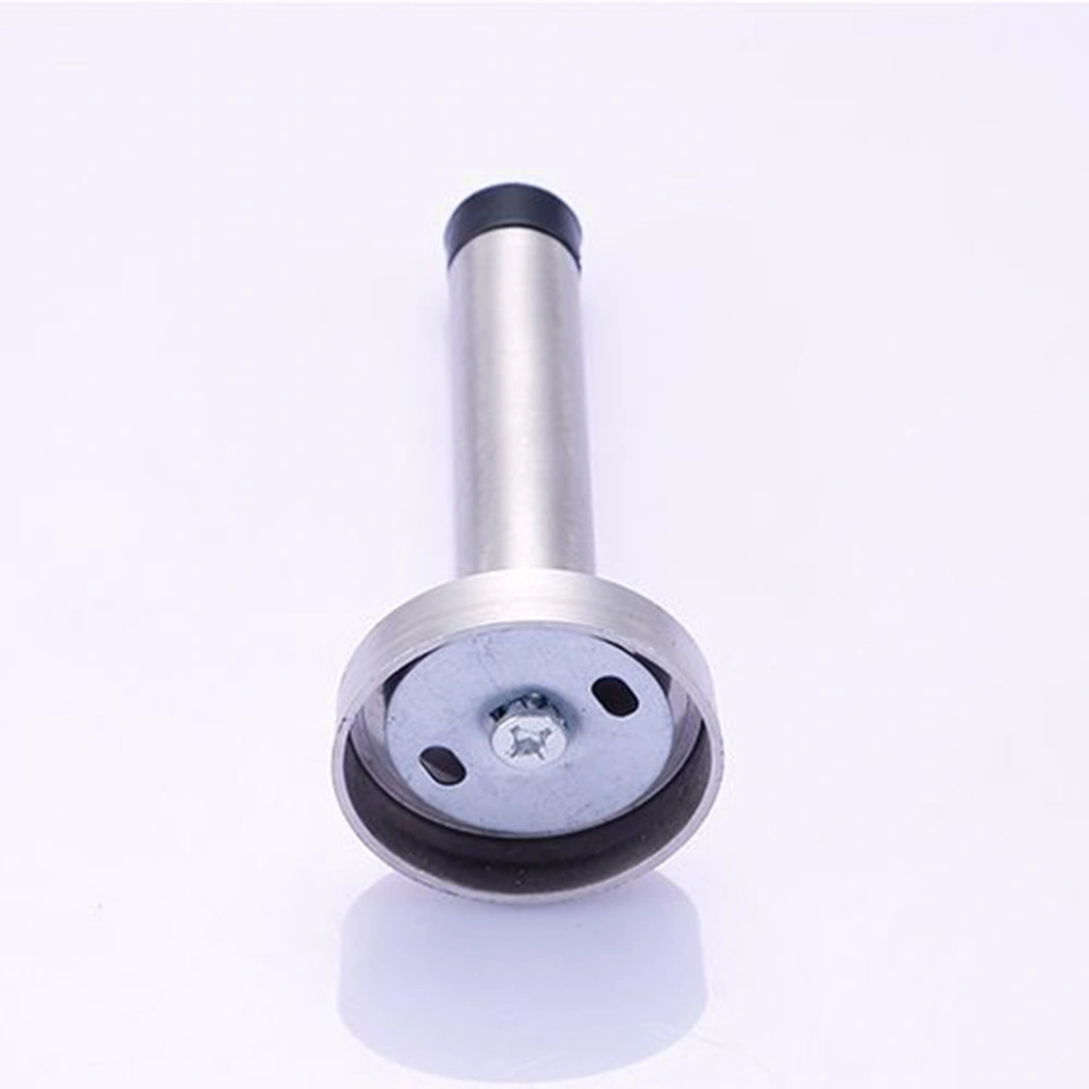 10pcs Door Stopper Wall Mounted Door Stop Bumper Brushed Finish Stainless Steel Wall Door Protector