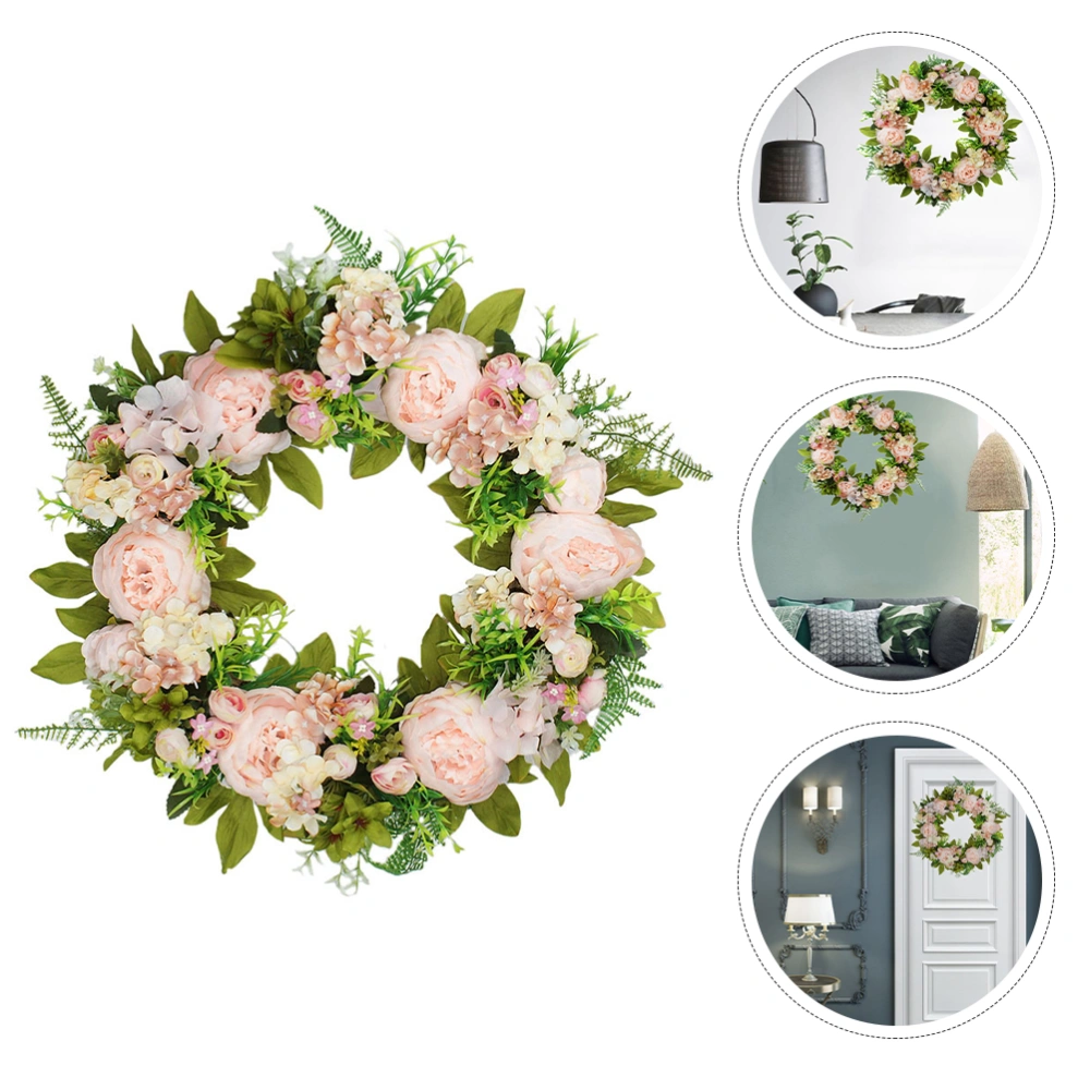 1Pc Wedding Wreath Durable Delicate Door Garland Home Hanging Ornament