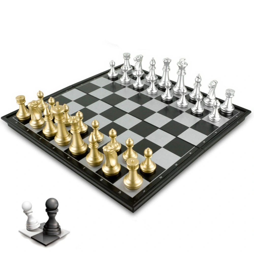 Travel Folding Magnetic Chess Set Portable Travel Chess Board Game Toy