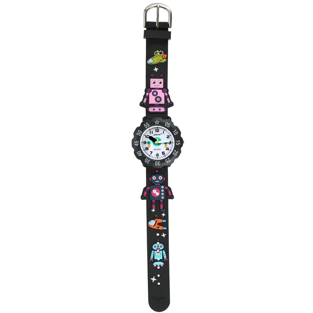 Cartoon Robot Kids Watches Children Quartz Watches Creative Wrist Watches Students Wrist Watches