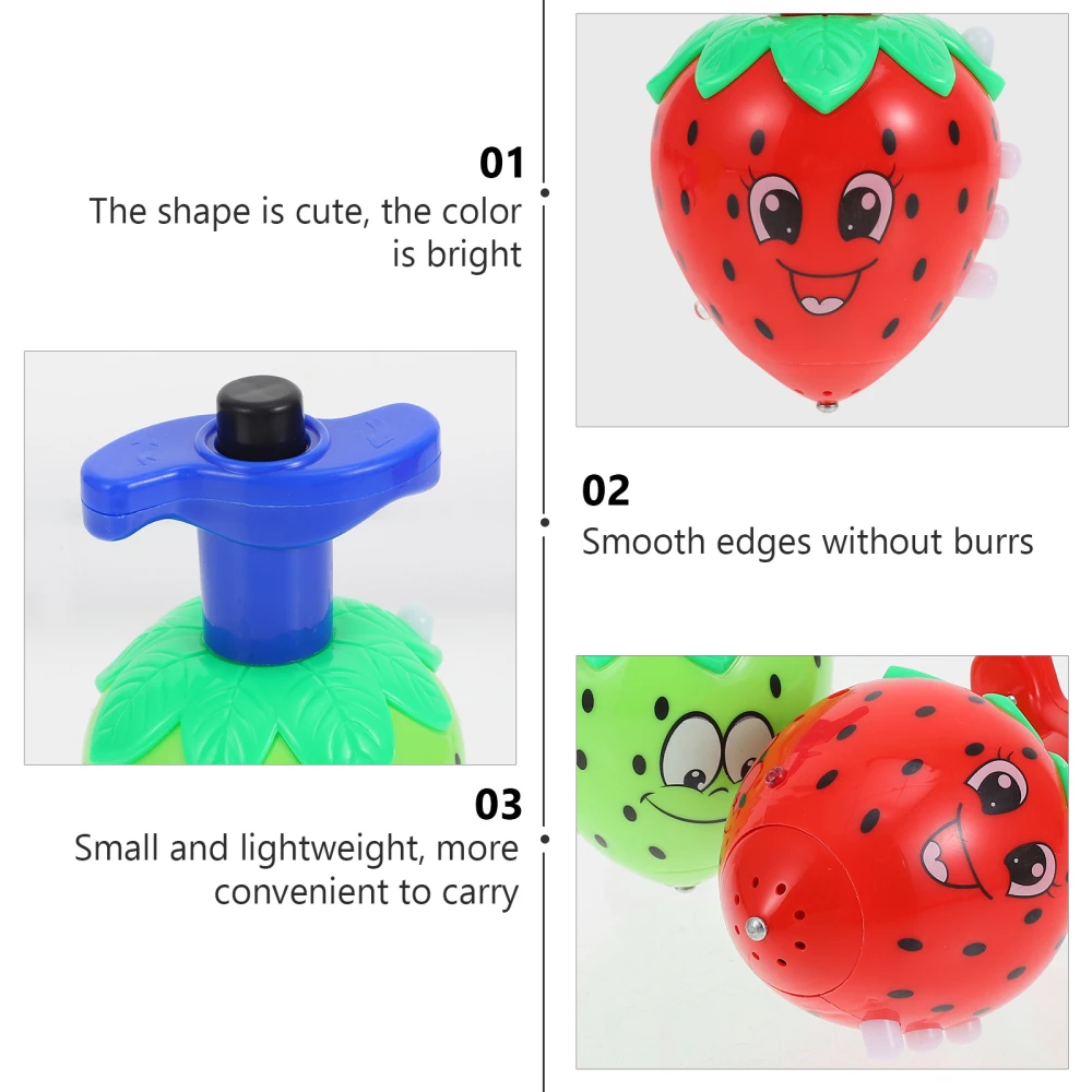 2Pcs Kids Gyro Toys Pressure Relief Gyro Toys Funny Gyro Toys Children Playthings (Random Color)