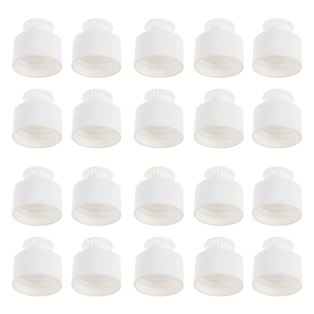 40pcs Push Pull Replacement Caps Leak-proof Reusable Sports Water Bottle Lids