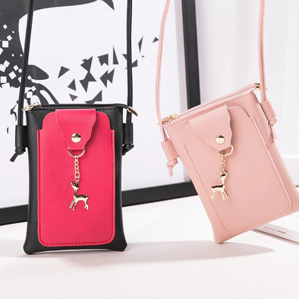 Phone Bag Female Messenger Bag Girls Crossbody Bag Shoulder Bag Cellphone Pouch