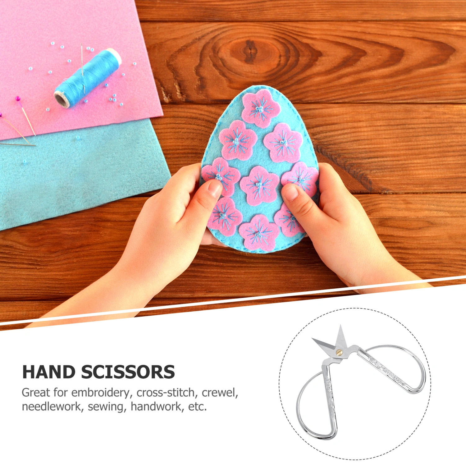 1pc Exquisite Scissor Stainless Steel Professional Scissor Thread Cutter