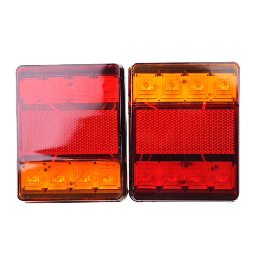 LED Waterproof Trailer Tail Lights DC12V Backup Lights Rear Lights Signal Lights for Heavy Truck Trailer Boat (12V)