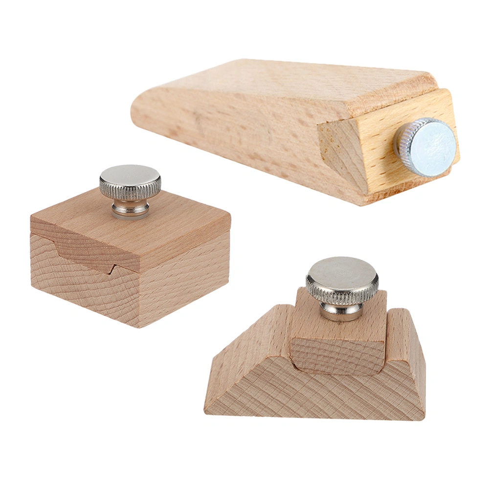 3pcs Hand Sanding Block Wooden Sanding Block Wooden Hand Sandpaper Block for Polishing