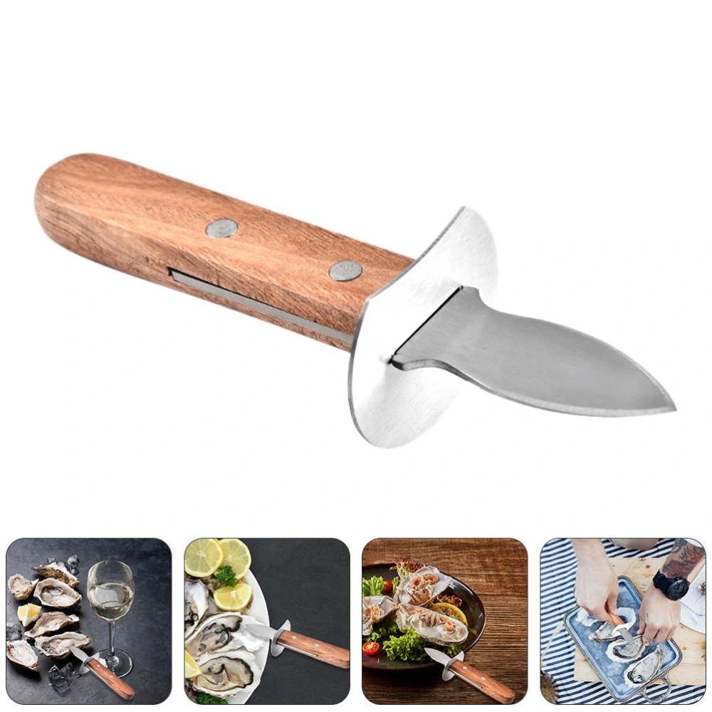 2pcs Stainless Steel Oyster Knifes Oyster Shucking Tools Oyster Shuckers