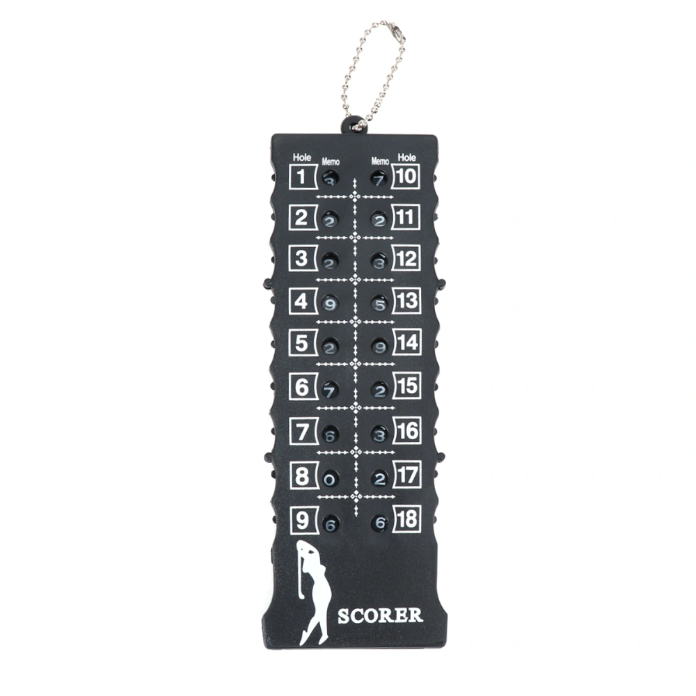 18 Holes Score Counter (Black)