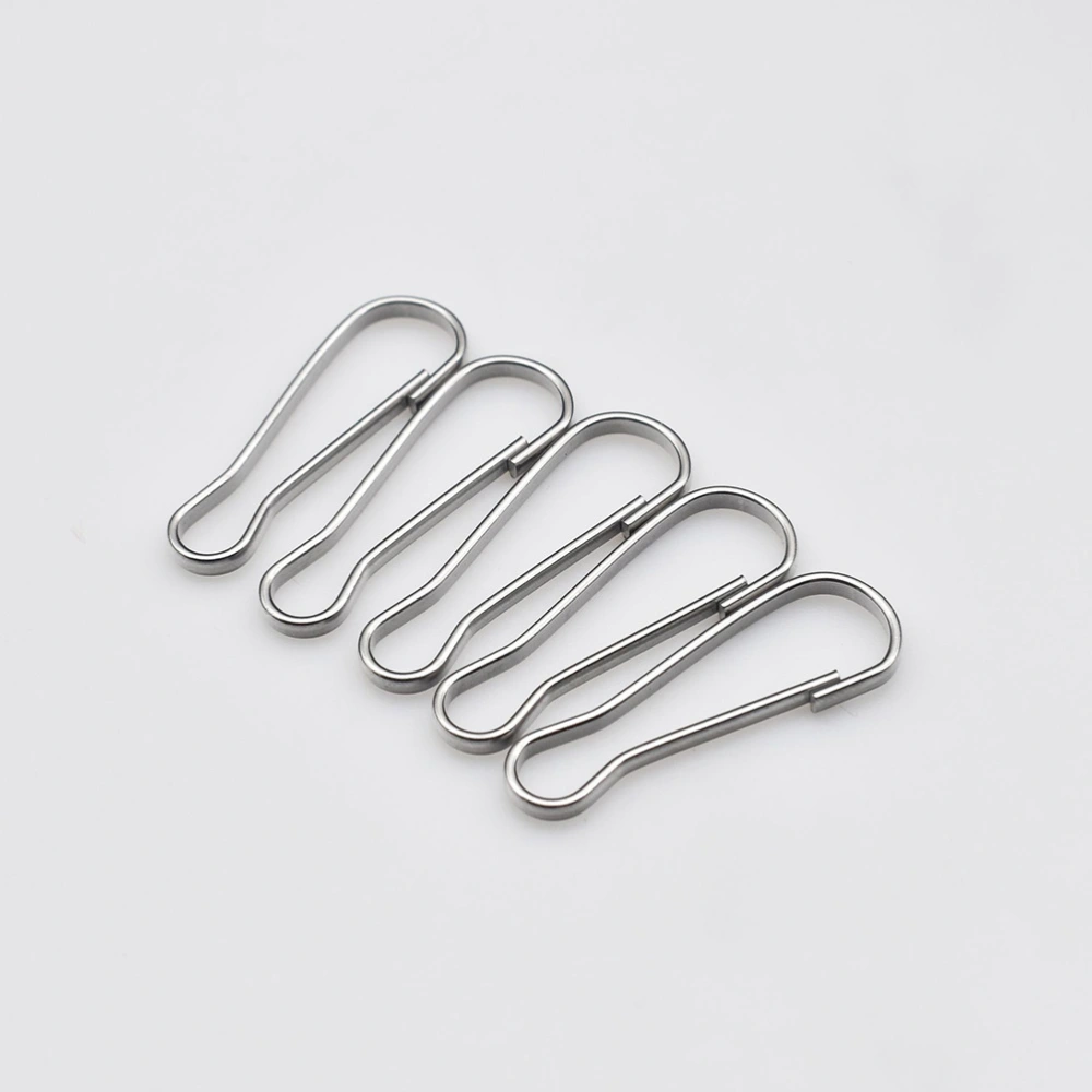 15 Pcs 50MM Flag Pole Snap Clip Hooks Stainless Steel Flagpole Attachment Durable Outdoor Flagpole Accessories