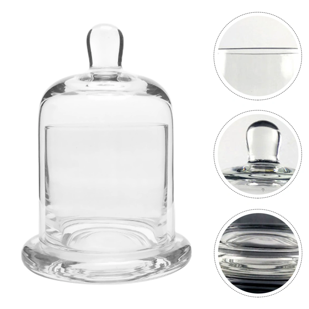 1 Set of Glass Candle Cup Candleholder Wax Cup for Wedding Household Candle Holder