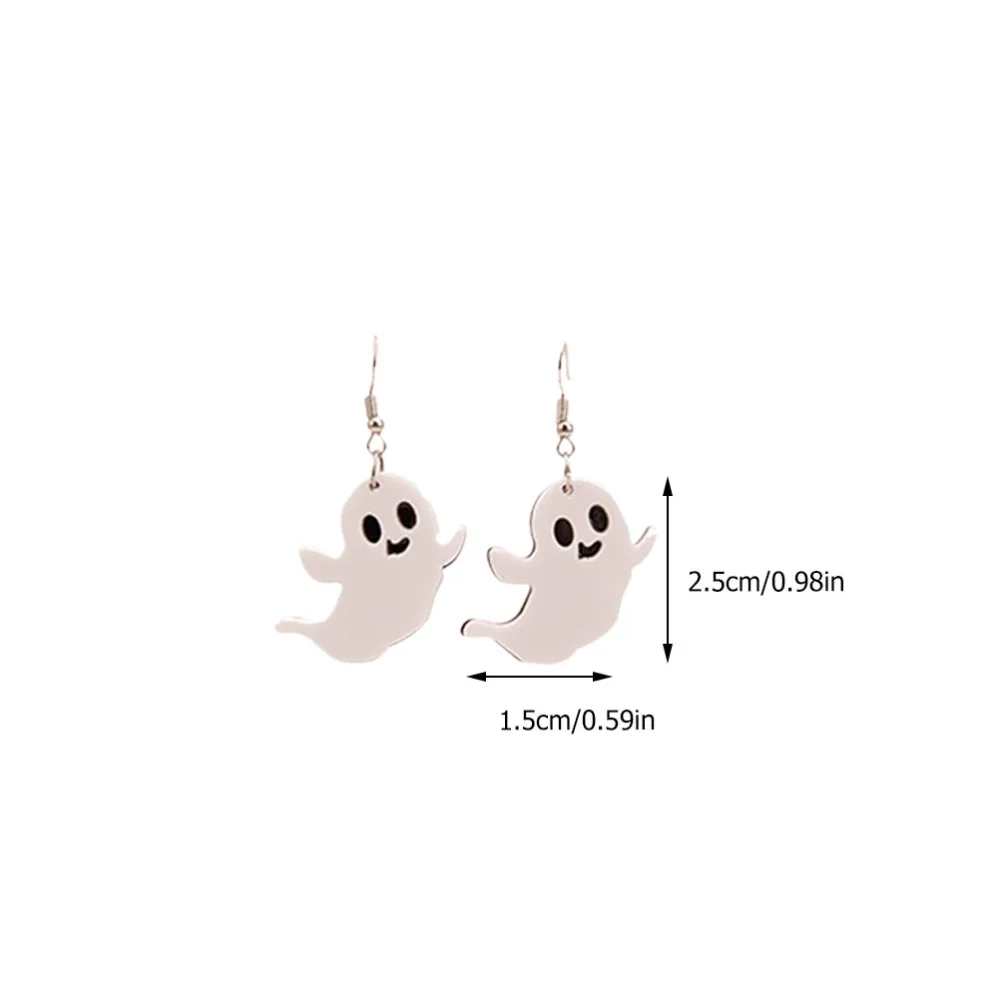 5Pairs/Pack Halloween Series Earrings Pumpkin Devil Ear Pendants Women Jewelries