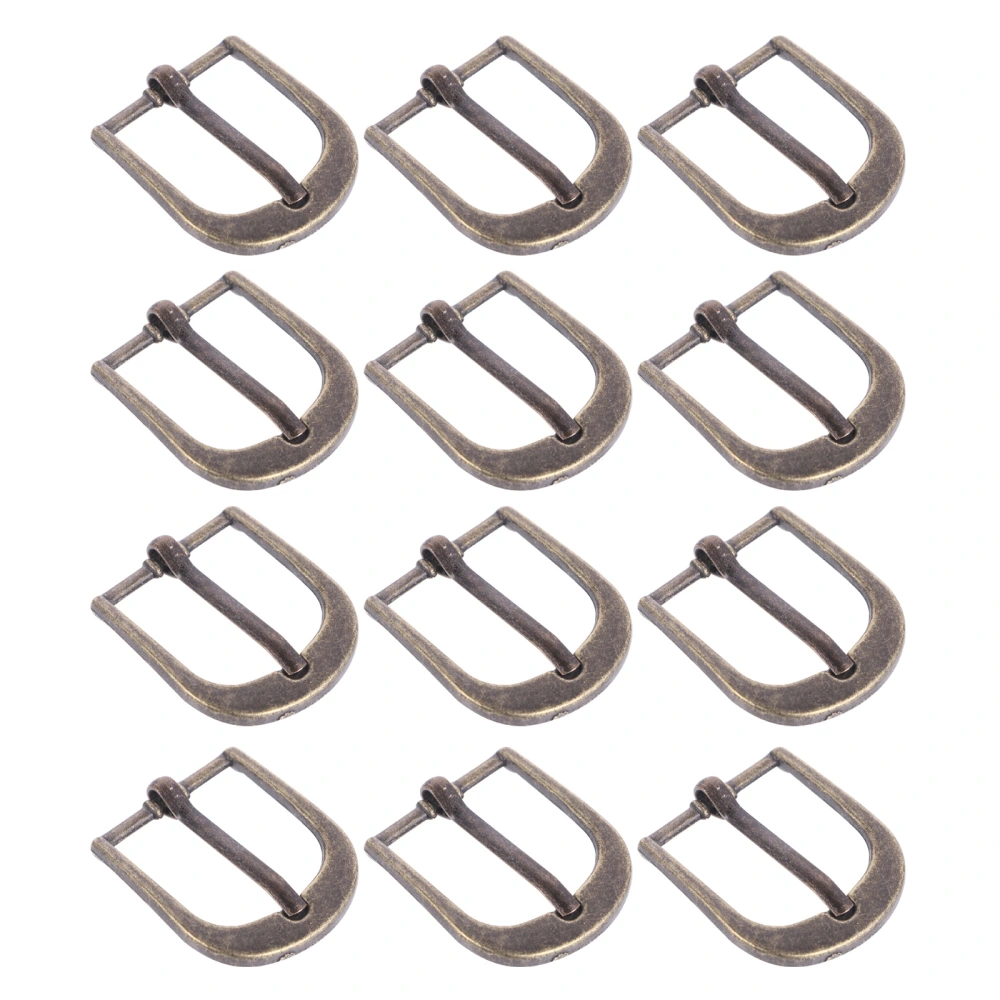 24pcs Simple Belt Buckle Men's Pin Buckle Fashion Belt Buckle Manual Belt Buckle