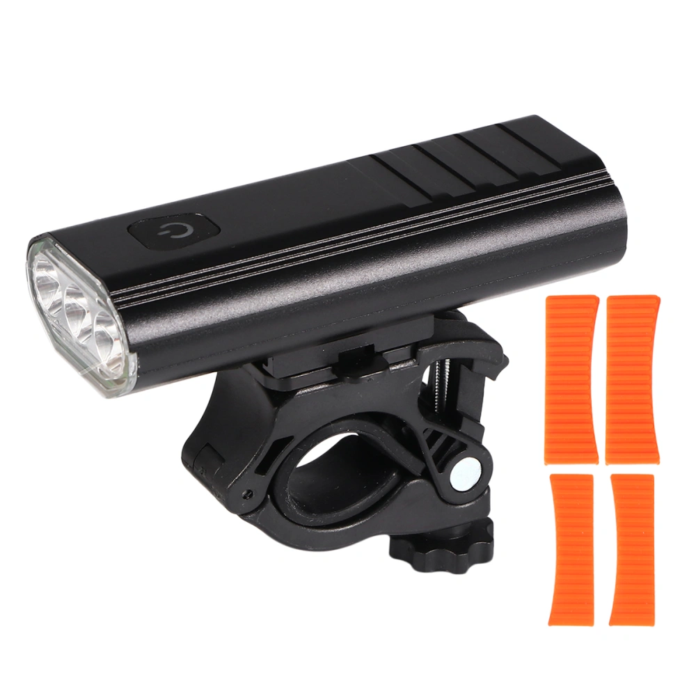 1 Set Bike Light Waterproof Front Head Light USB Charging Head Lamp