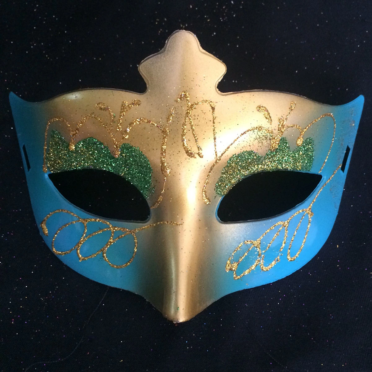 Beauty Eye Mask Painted for Christmas Halloween Masquerade Party Dress Carnival Festival Fancy Costume Ball Mask Random Color