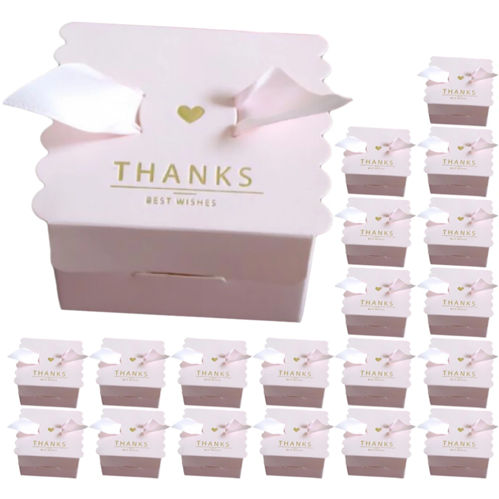 20pcs Wedding Candy Box Chocolates Box Favors Box Party Treats Box Wedding Supplies