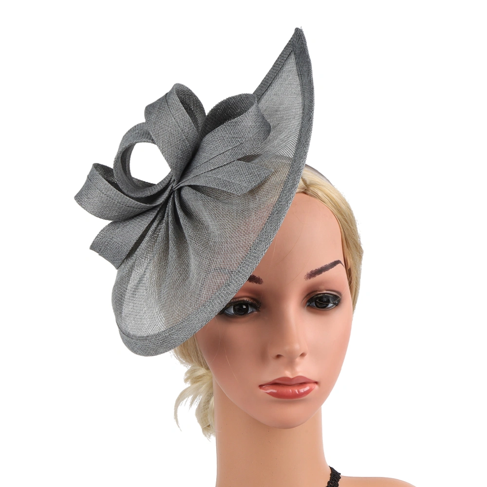 Fascinators Hats Headdress Elegant Top Hat Hair Clip for Women Tea Party