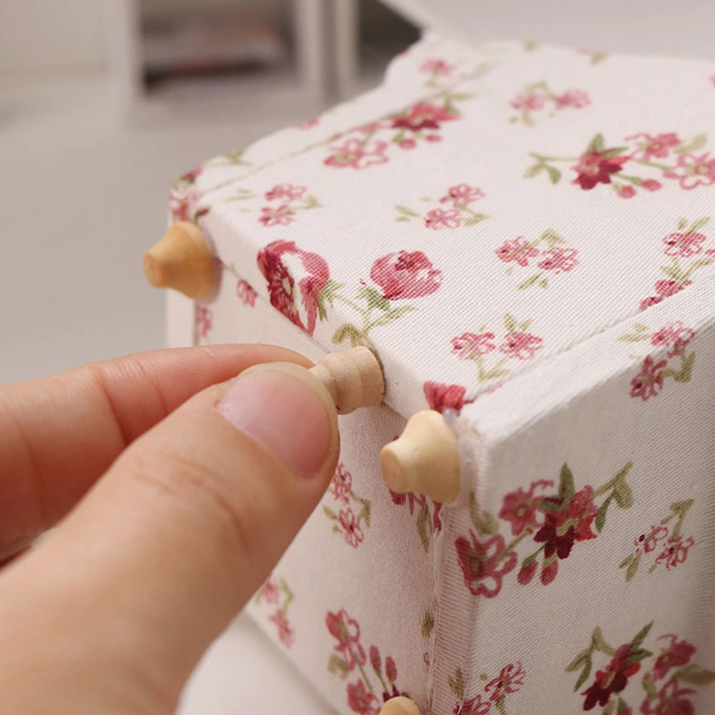 12Pcs Mini House Wooden Table Legs Mini House Scene Layout Props Mini Table Legs