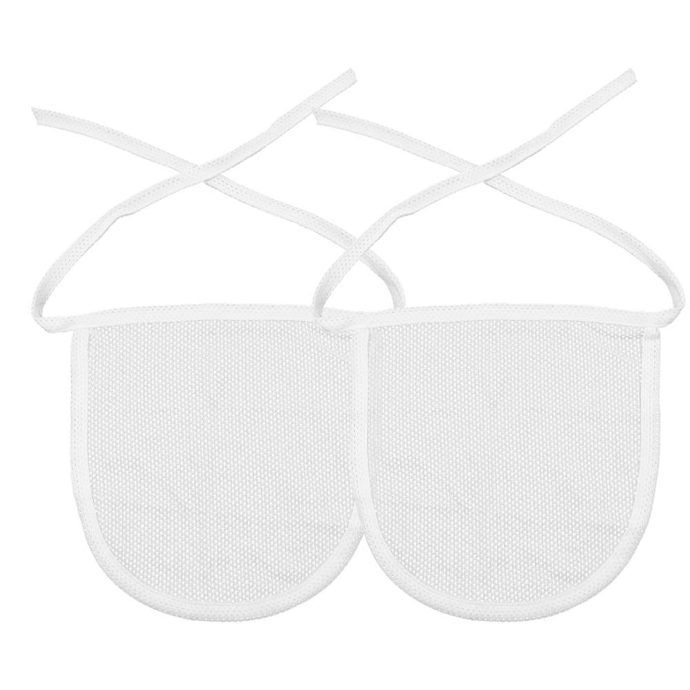 1 Set 2pcs Stoma Protector Cotton Trach Shield Tracheostomy Dust-proof Cover