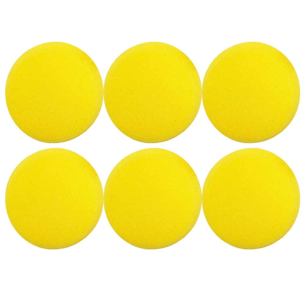 6pcs DIY Graffiti Art Brush Painting Sponge Brush Round Sponges Brush Set Kids Painting Tools for Home