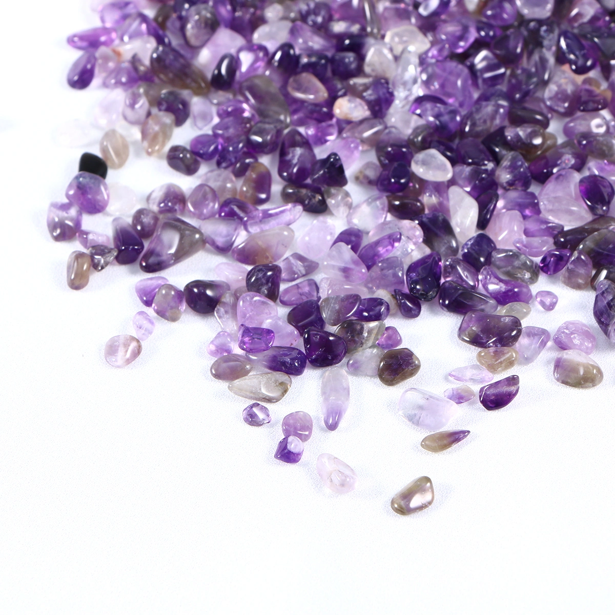 100g Polished Gravel Mixed Color Decorative River Stones for Aquarium (Red)