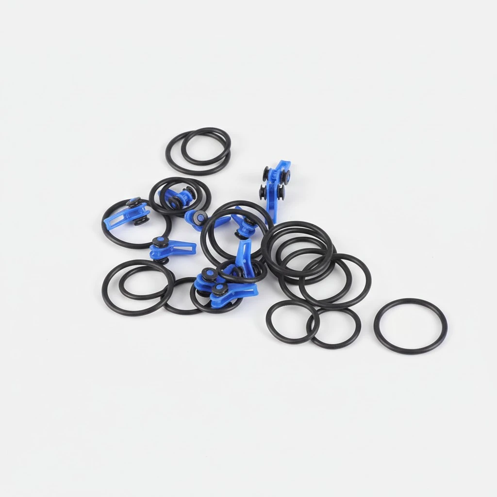 10 PCS Fishing Pole Hook Keepers Bait Holders Lures Jig Hooks for Fishing Rod Fishing Accessories (Blue #3)