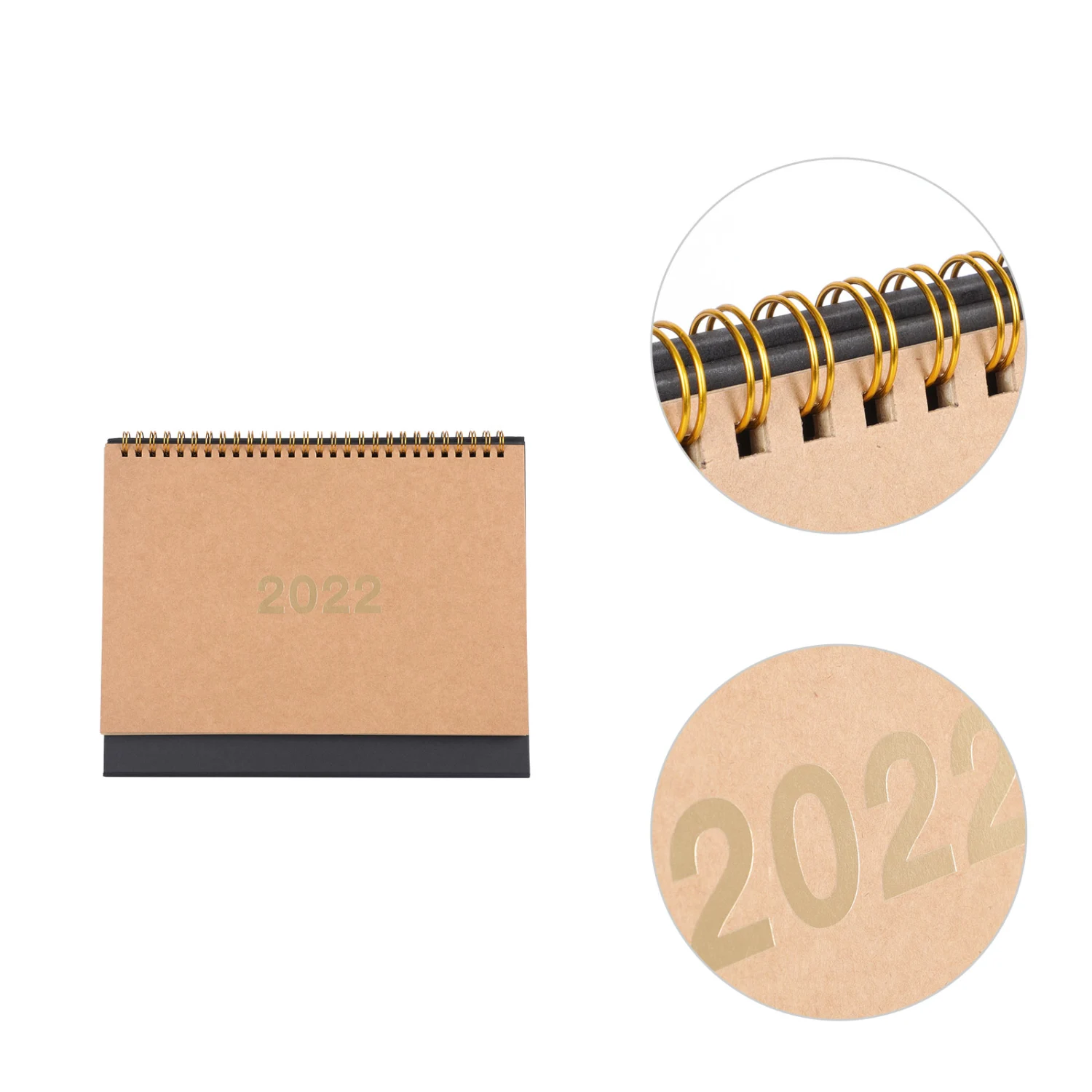 1Pc 2022 New Year Calendar Simple Design Table Calendar Planner Schedule Book