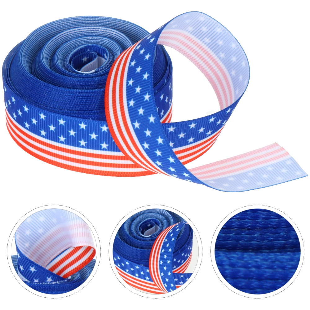 1 Roll Party Ornamental Ribbon Great Crafting Material Gift Packing Ribbon