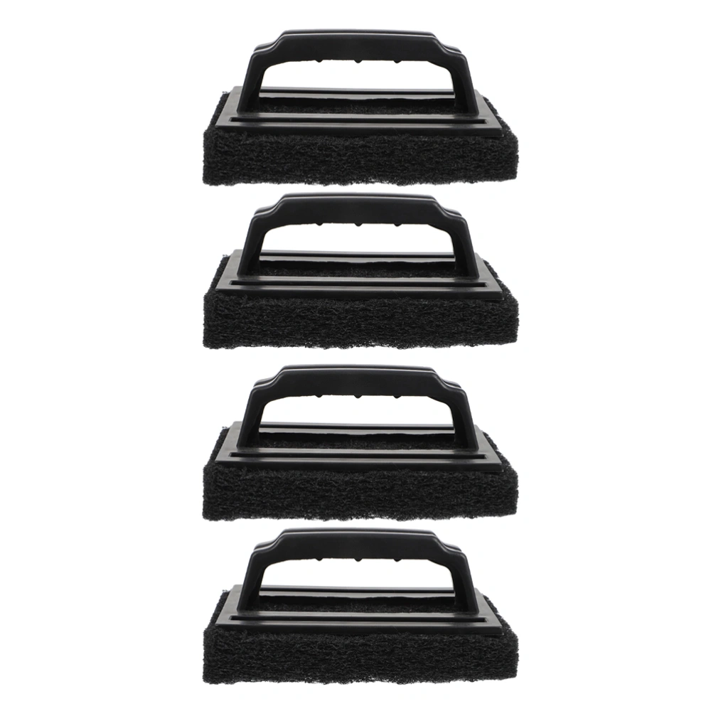 4Pcs Grilled Rack Cleaning Brushes Practical Sponge Brushes Oil Cleaning Brushes Kitchen Supplies