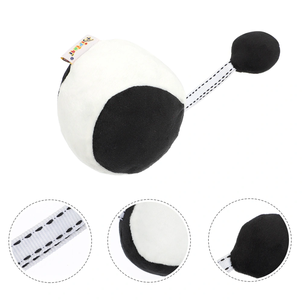 1Pc Baby Vision Training Ball Infant Educational Plaything Baby Toy (Black White)