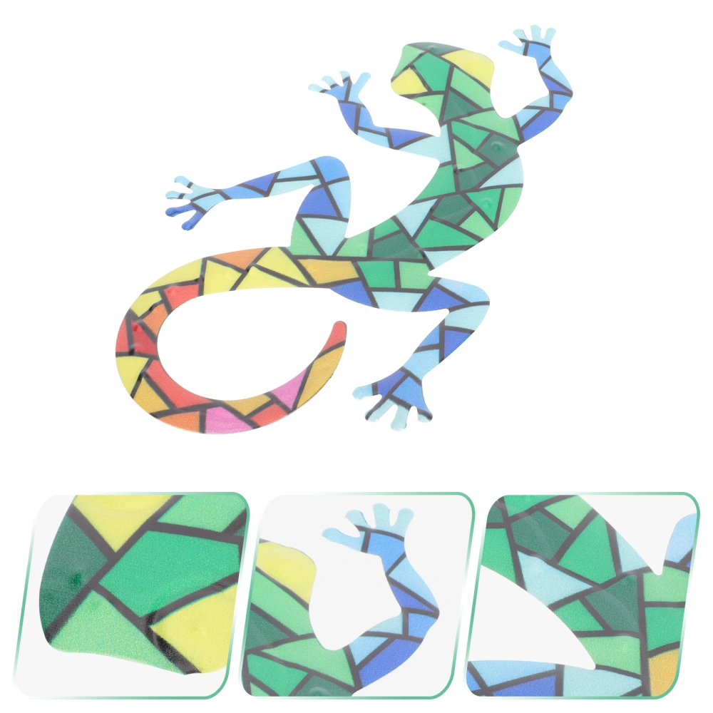 Mosaic Gecko Hanging Pendant Wall Art Craft Iron Gecko Wall Decoration for Home