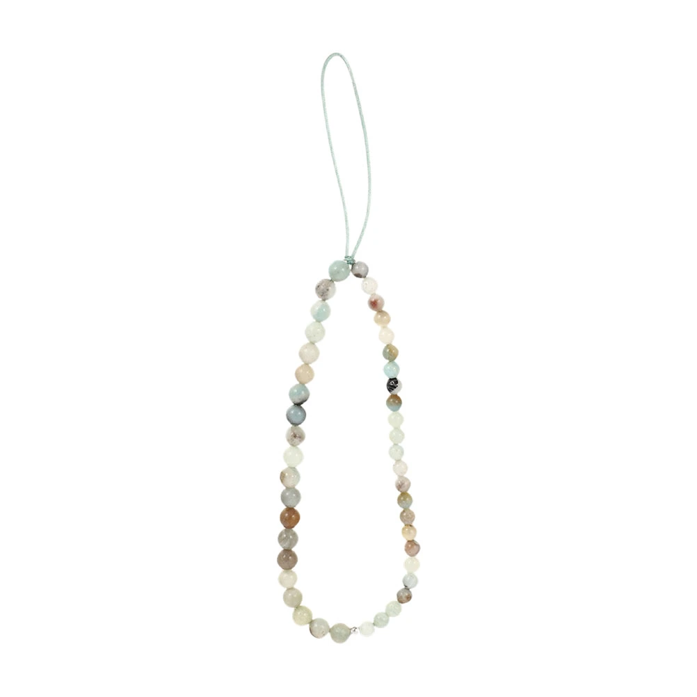 Anti-lost Cellphone Hanging Rope Agate Beads Phone Lanyard Phone Accessory