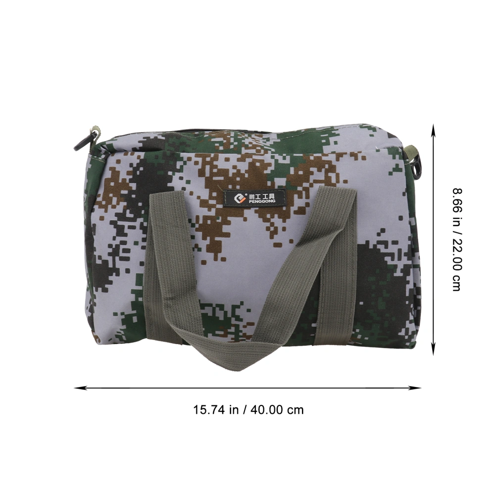 1pc Outdoor Tool Bag Portable Outdoor Bag Camping Bag Storage Bag (Camouflage)